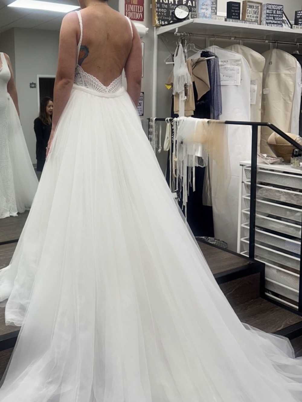 Pronovias Ninfa Tulle Overskirt